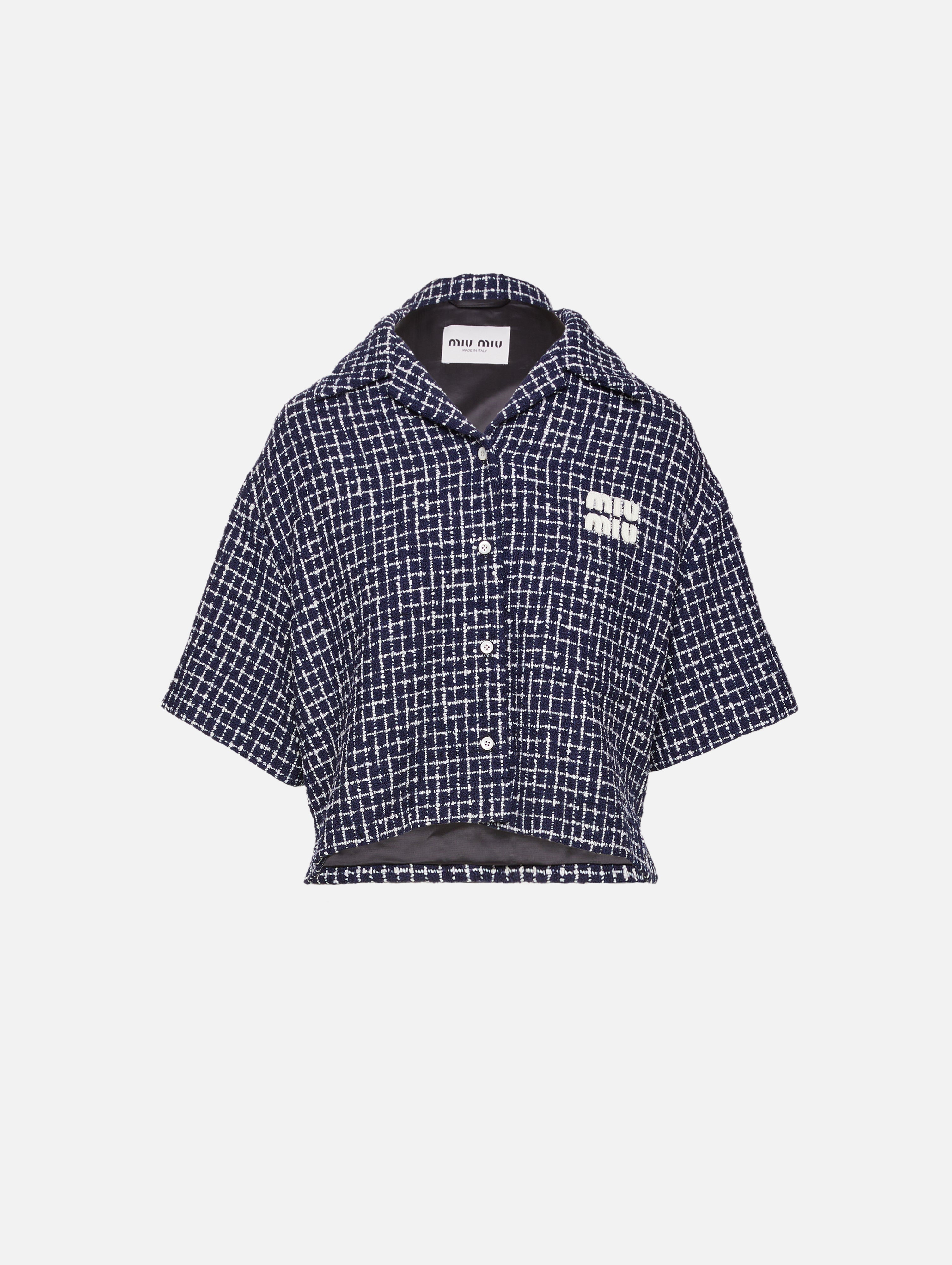 Tweed Check Shirt