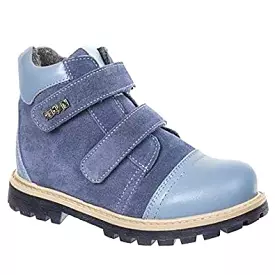 Twiki Orthopedic Boots - Autumn Winter Outdoor Shoes with Two Fasteners and Tractor Outsole for Baby, Toddler, Kids - Boys and G