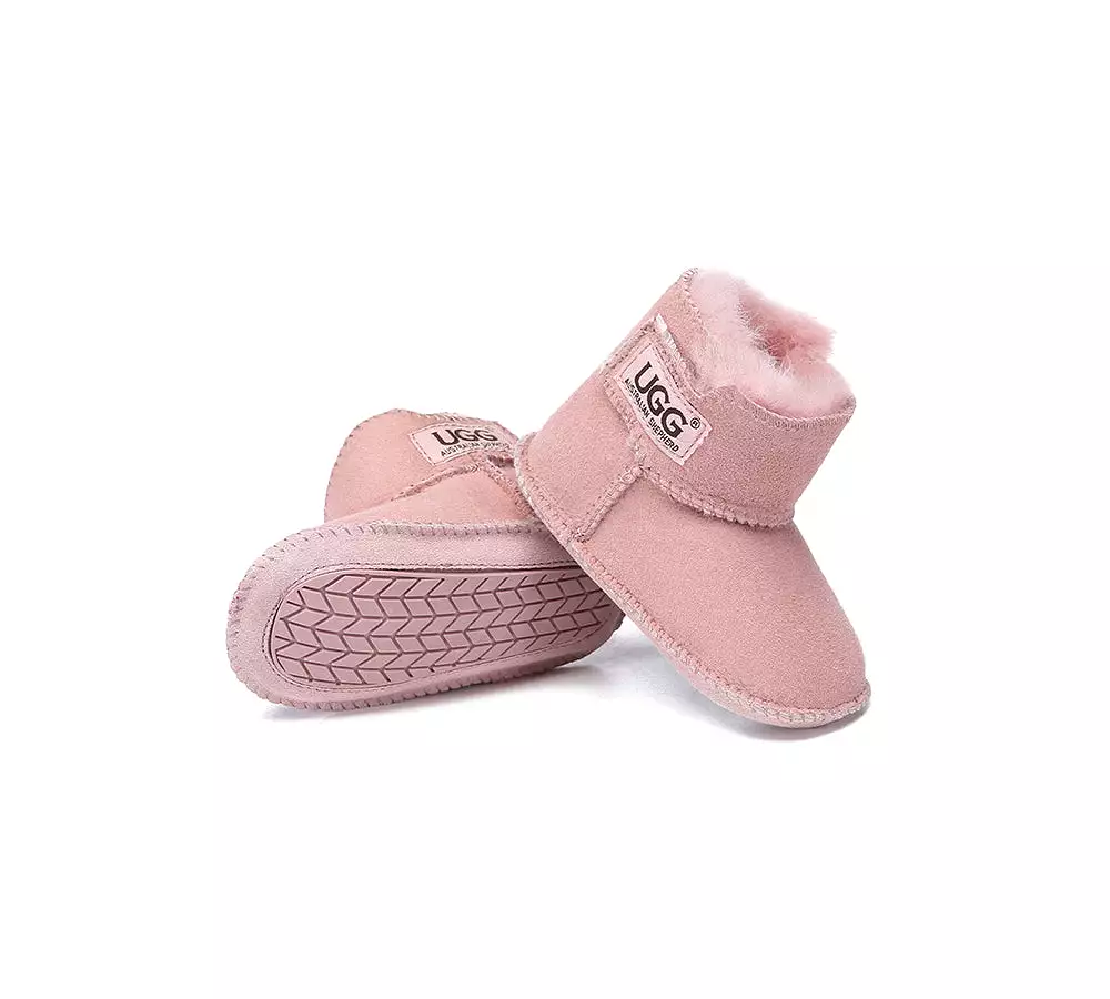 Ugg Australian Sheepskin Baby Bootie With Gift Box Eliana