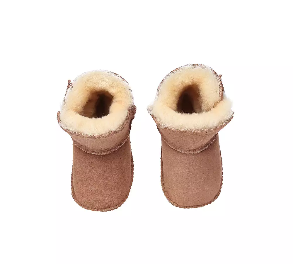 Ugg Australian Sheepskin Baby Bootie With Gift Box Eliana