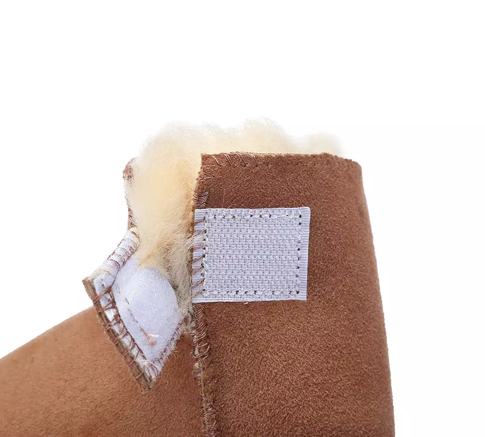 Ugg Australian Sheepskin Baby Bootie With Gift Box Eliana