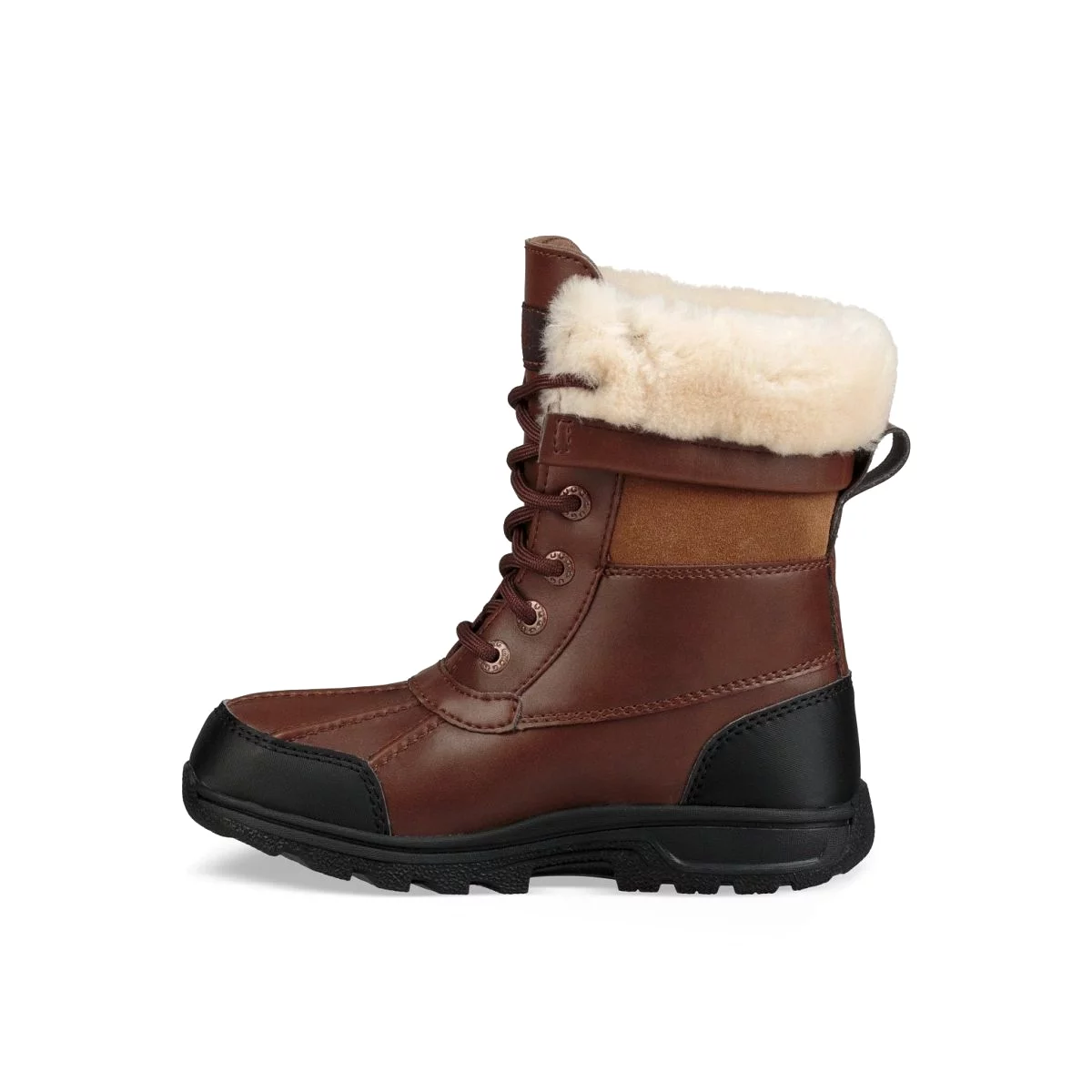 UGG boys waterproof boot, tan leather, Butte II CWR