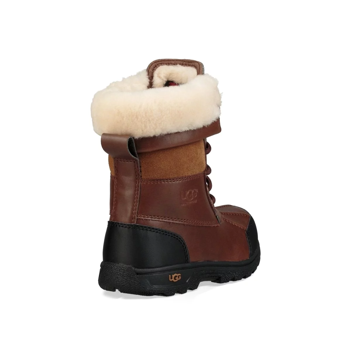 UGG boys waterproof boot, tan leather, Butte II CWR