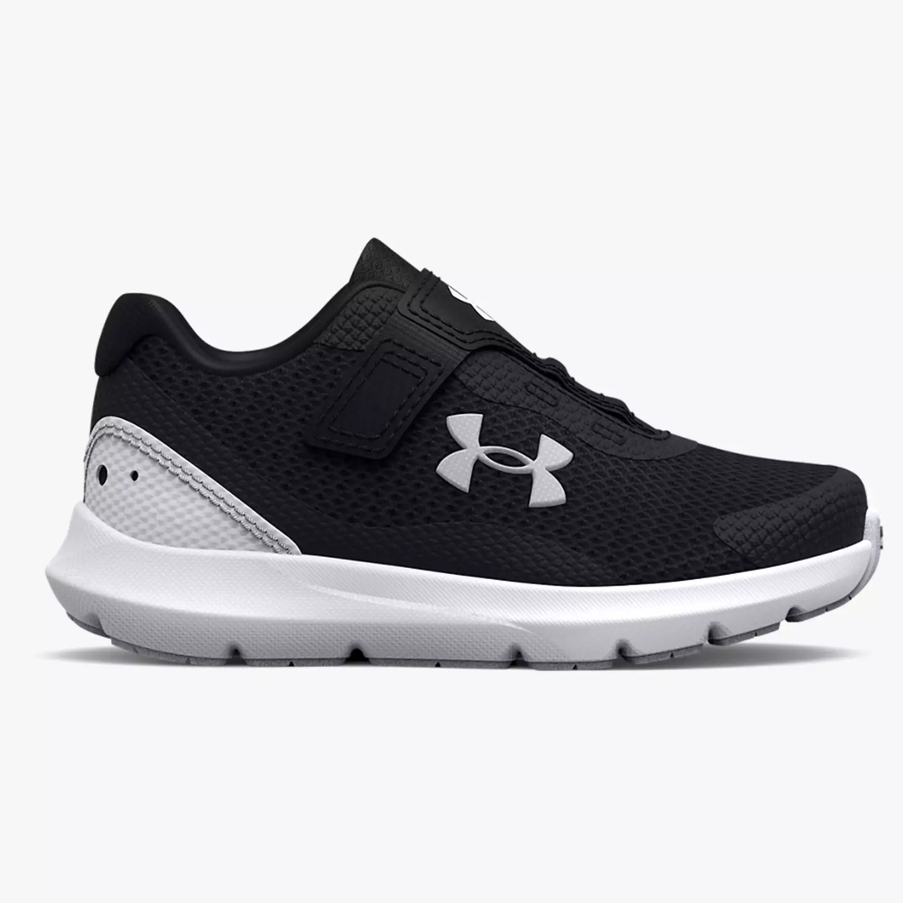 Under Armour Black White Toddler Sneaker