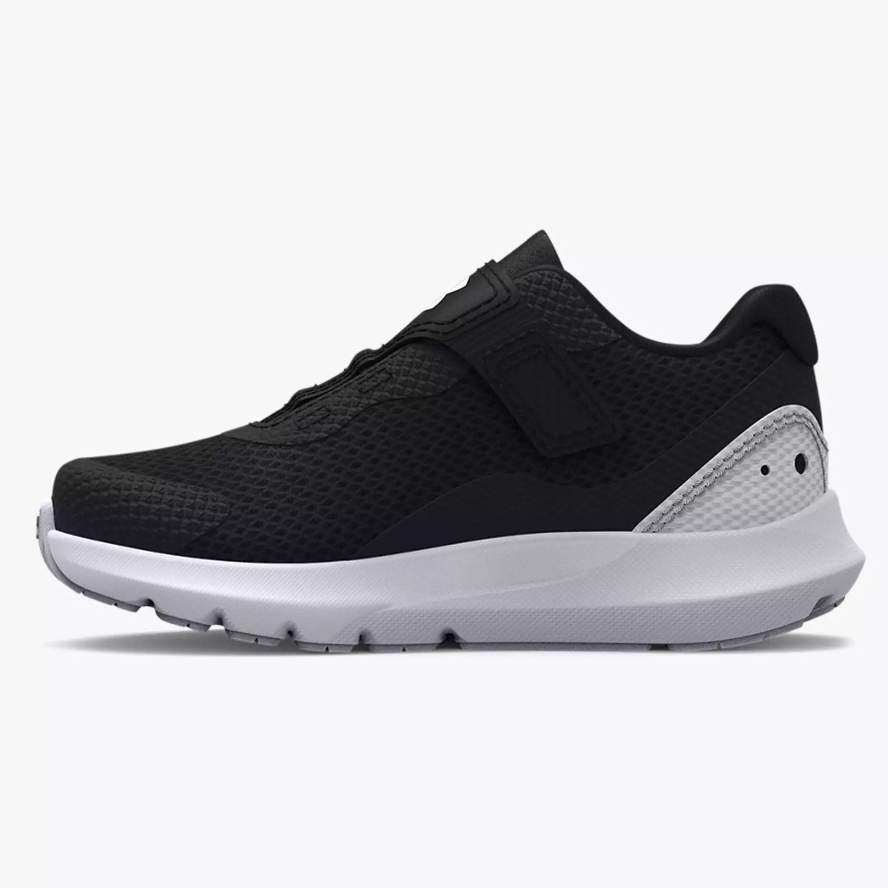 Under Armour Black White Toddler Sneaker