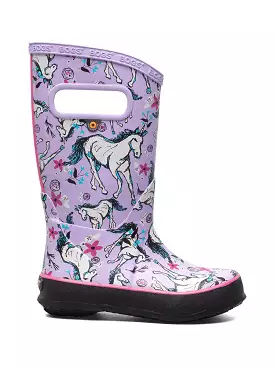 Unicorn Kids Rainboots - Lavender Multi Rain Boot 73000-541