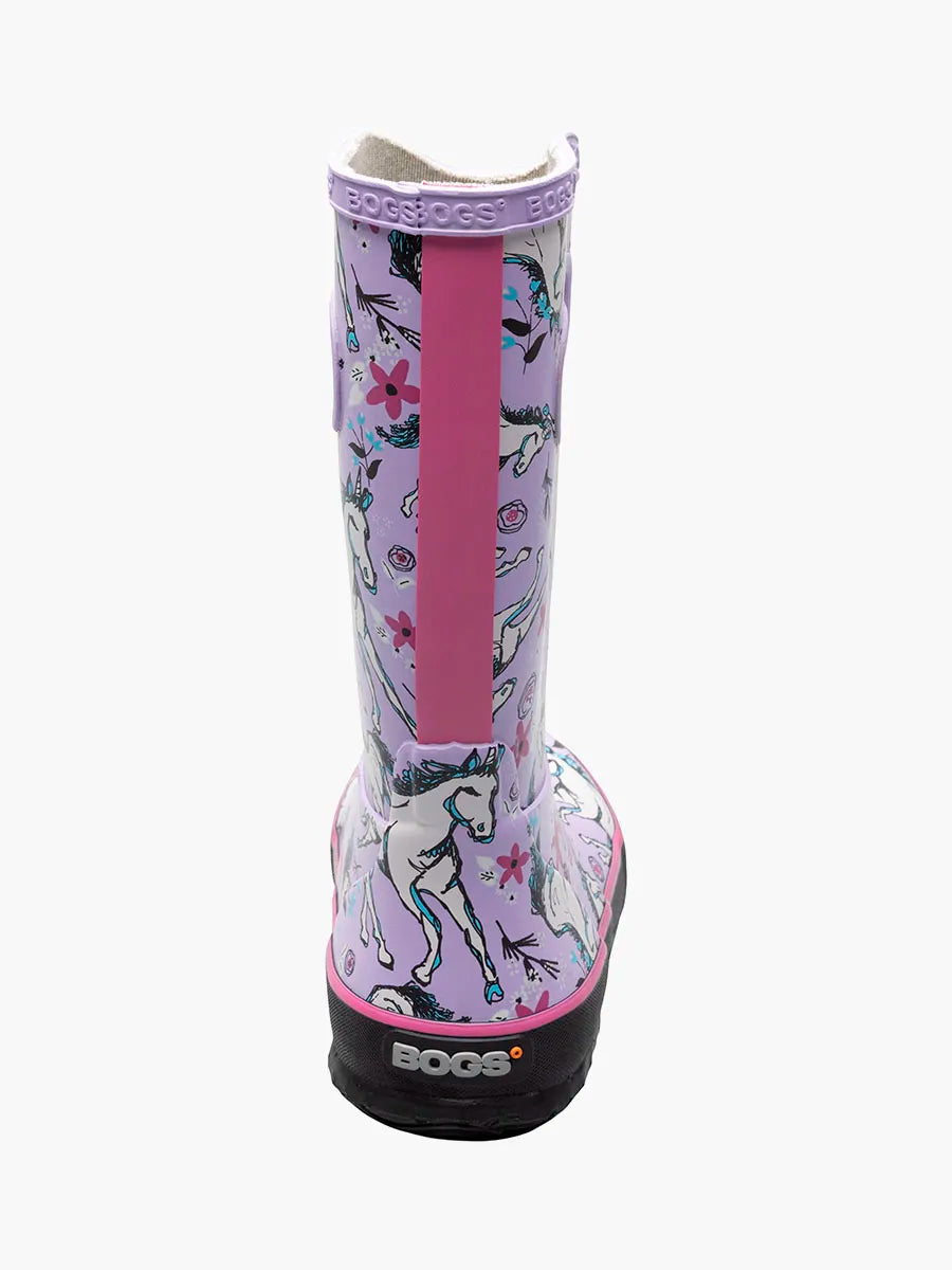 Unicorn Kids Rainboots - Lavender Multi Rain Boot 73000-541