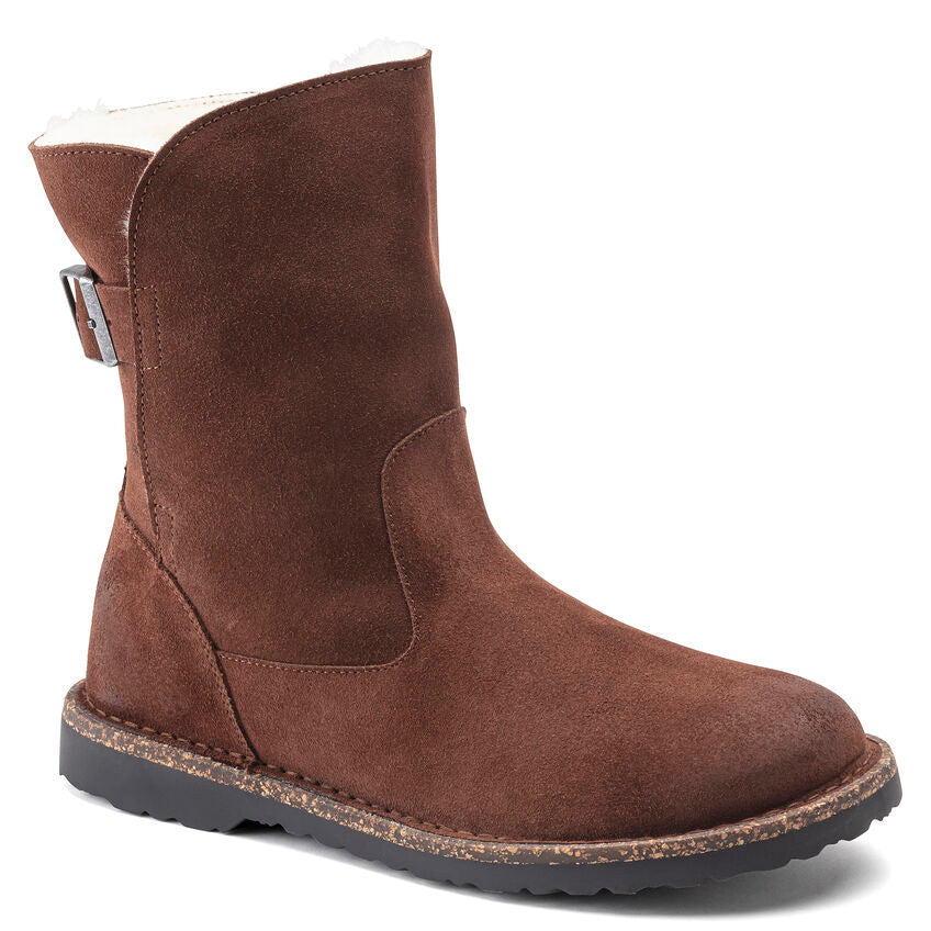 Uppsala Espresso Suede Shearling