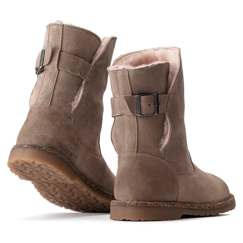 Uppsala Taupe Suede Shearling