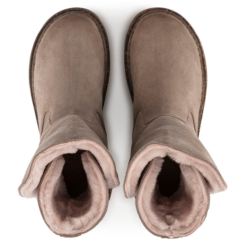 Uppsala Taupe Suede Shearling