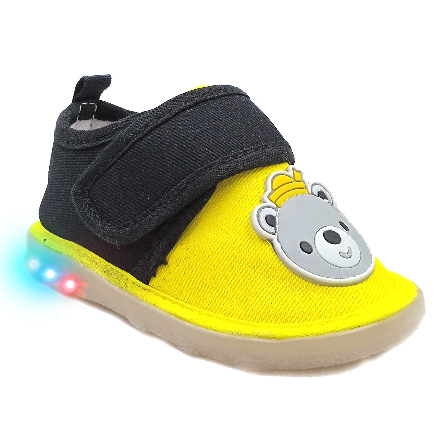 Urbanfeet King Bear Shoes with LED Light | Shoes for Baby Boys & Girls | 12-24 Months