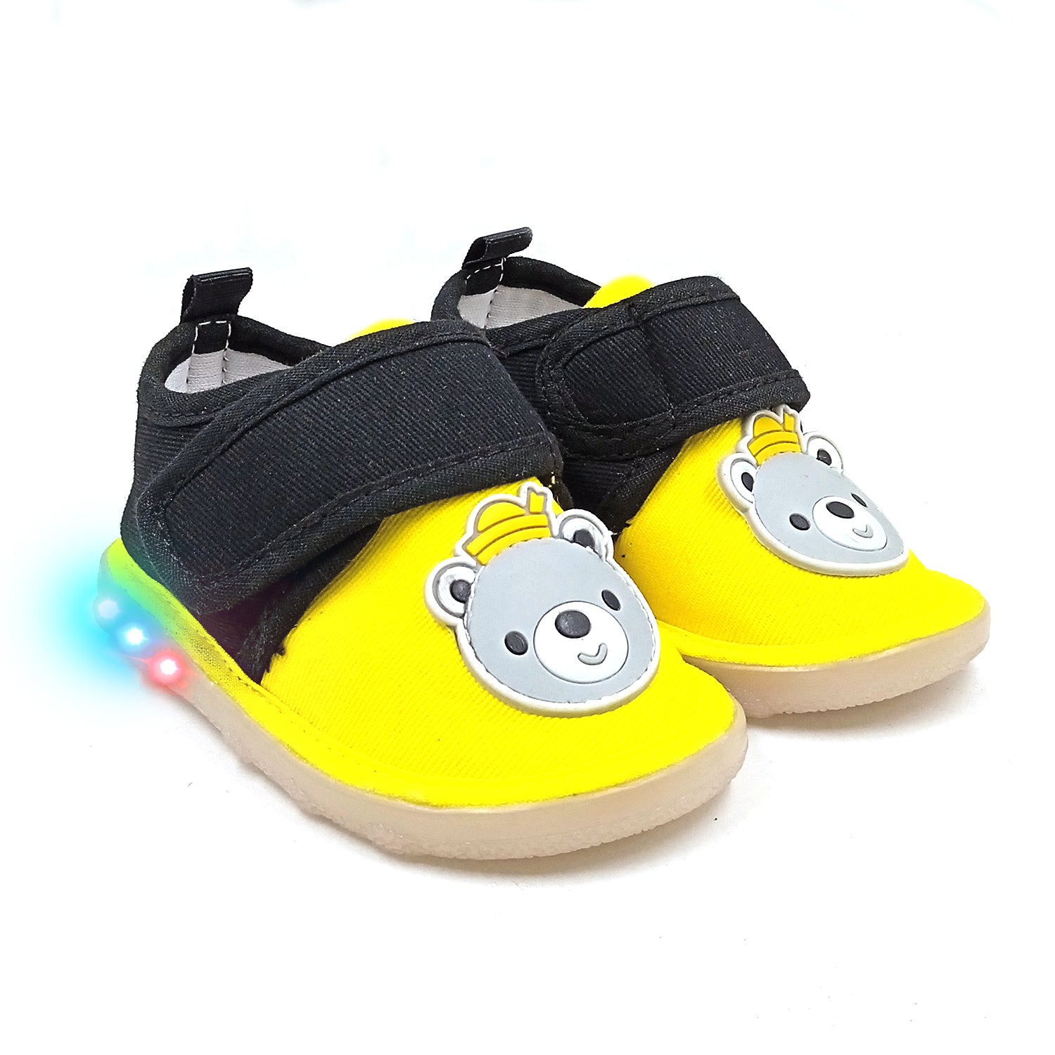 Urbanfeet King Bear Shoes with LED Light | Shoes for Baby Boys & Girls | 12-24 Months