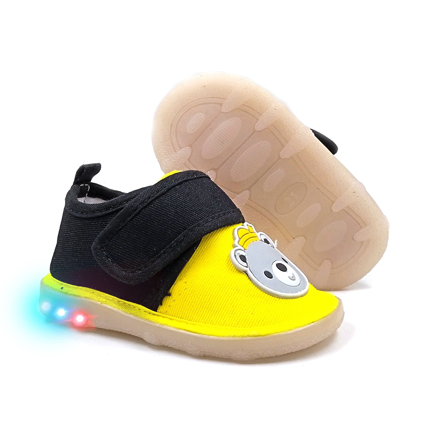 Urbanfeet King Bear Shoes with LED Light | Shoes for Baby Boys & Girls | 12-24 Months