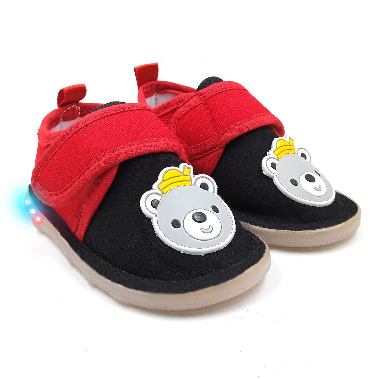 Urbanfeet King Bear Shoes with LED Light | Shoes for Baby Boys & Girls | 12-24 Months