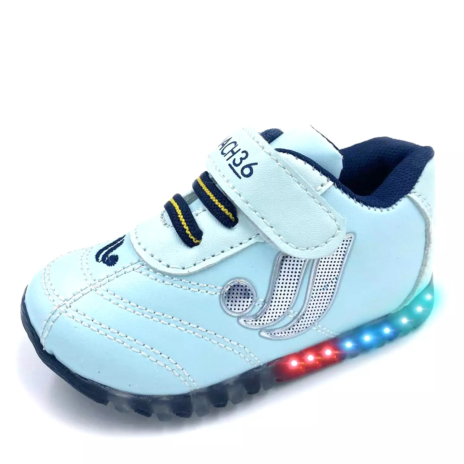 Urbanfeet LED Light White Athletic Shoes