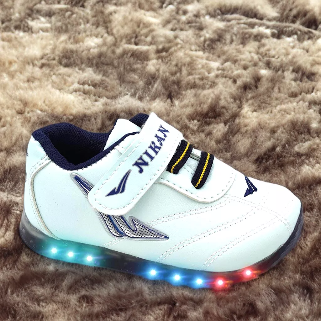 Urbanfeet LED Light White Athletic Shoes