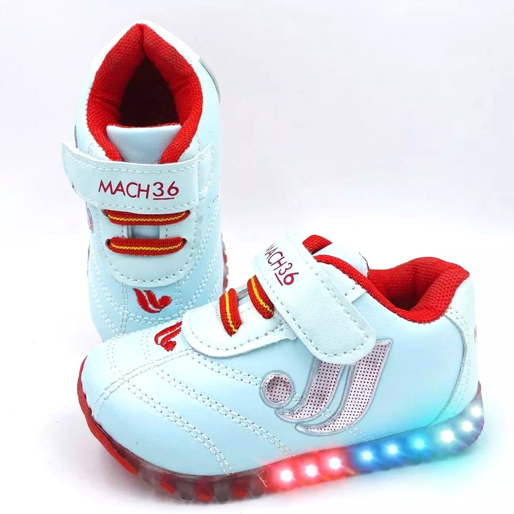 Urbanfeet LED Light White Athletic Shoes