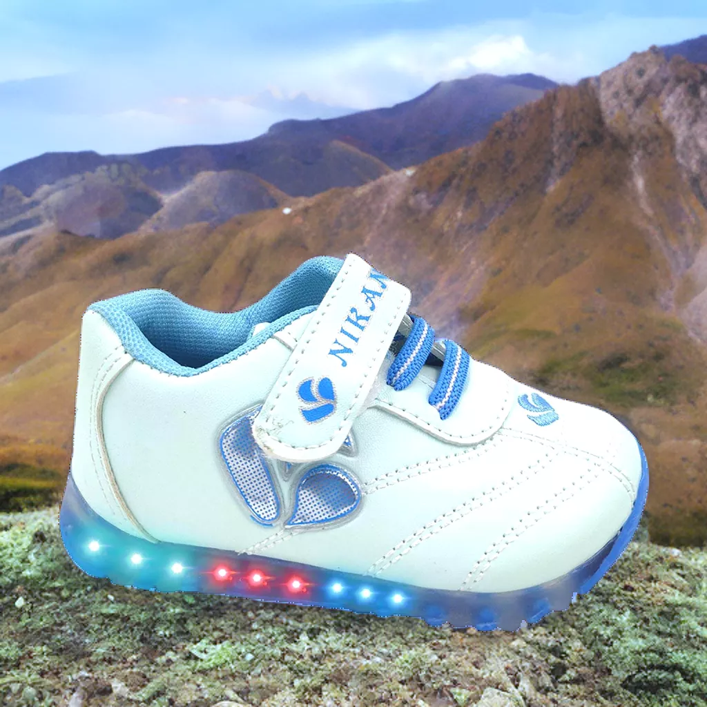 Urbanfeet LED Light White Athletic Shoes