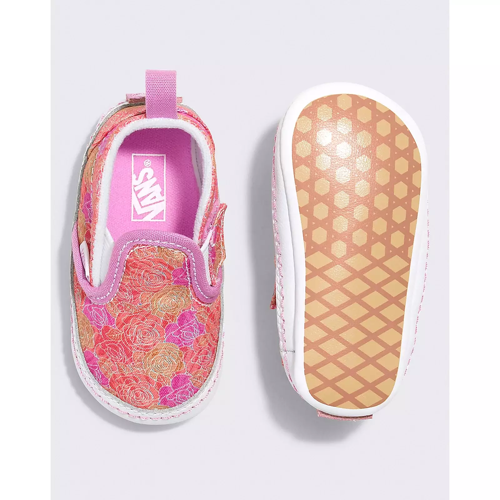 VANS Slip-On Crib Shoe - Rose Camo