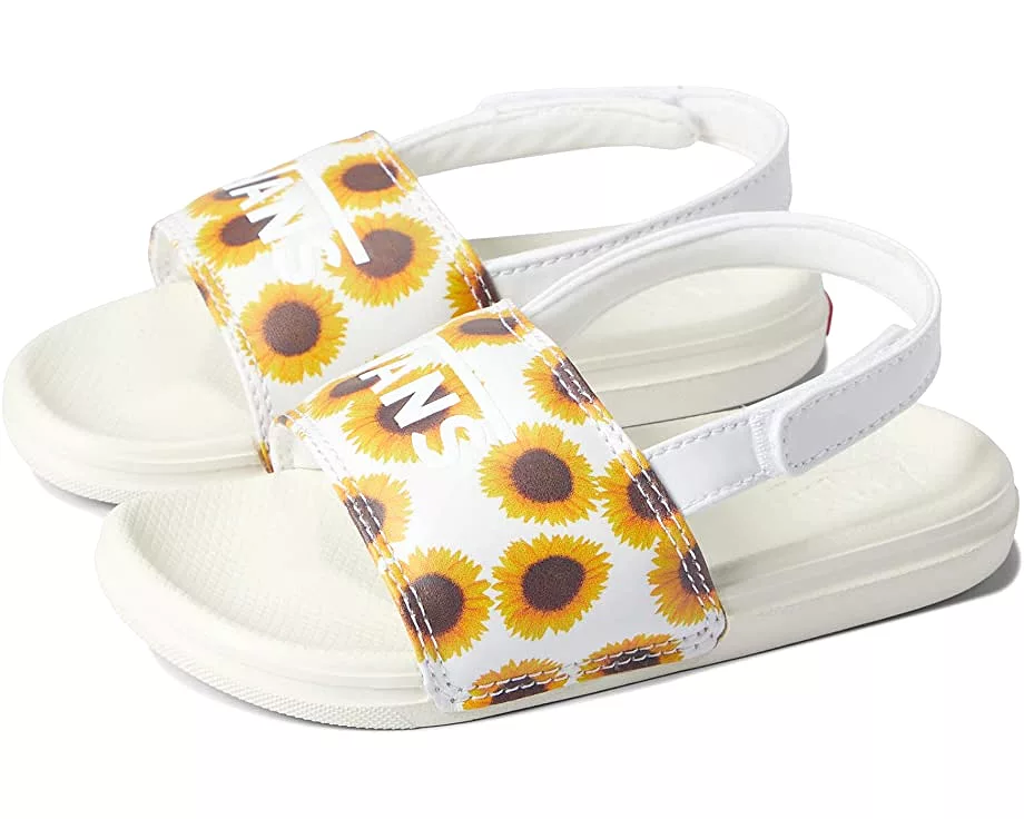 Vans Sunflower Yellow La Costa Toddler Slide On - Google SEO friendly result: Vans Sunflower Yellow Toddler Slide On