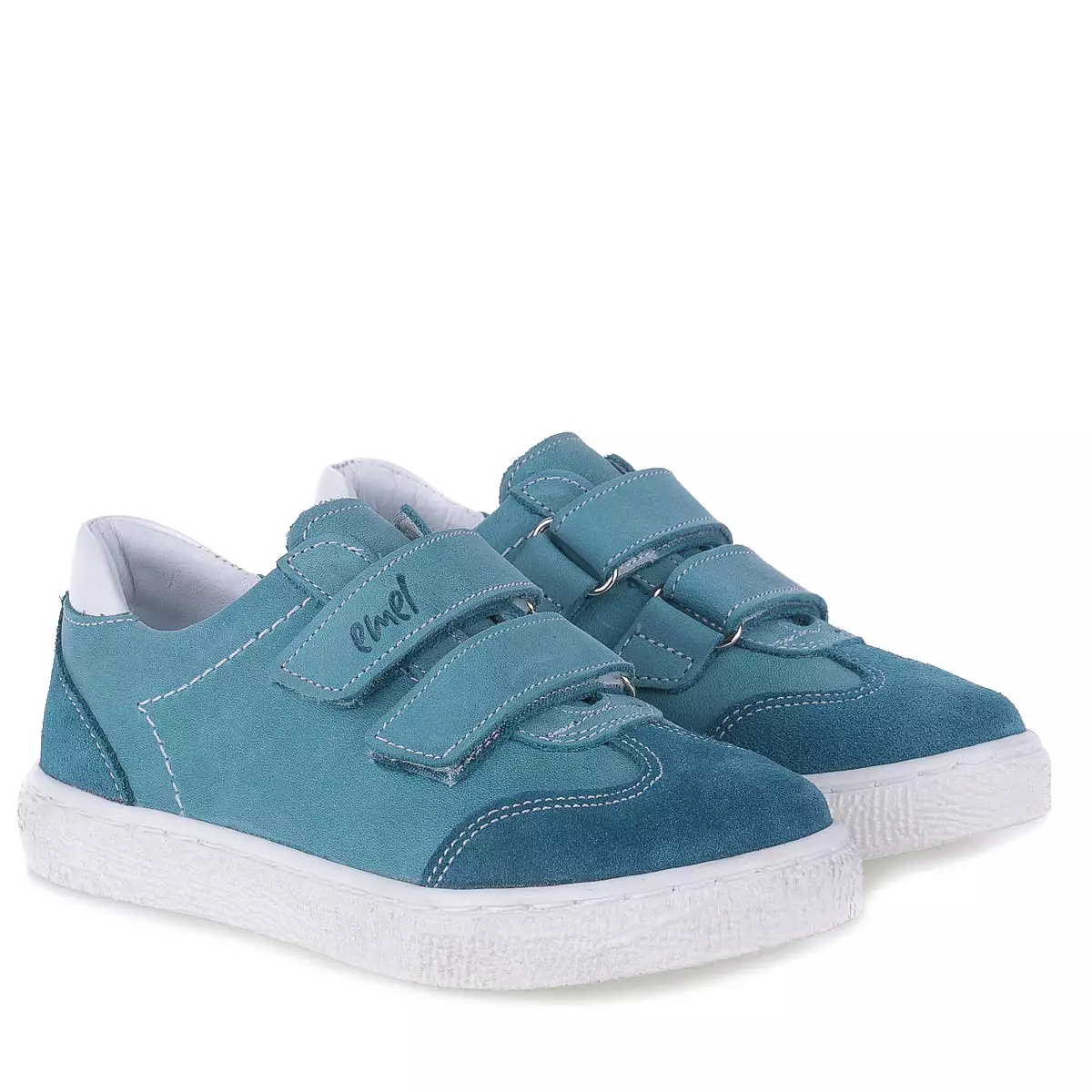 Velcro sneakers blue - 2708D-4