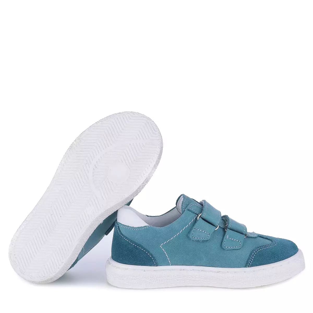 Velcro sneakers blue - 2708D-4