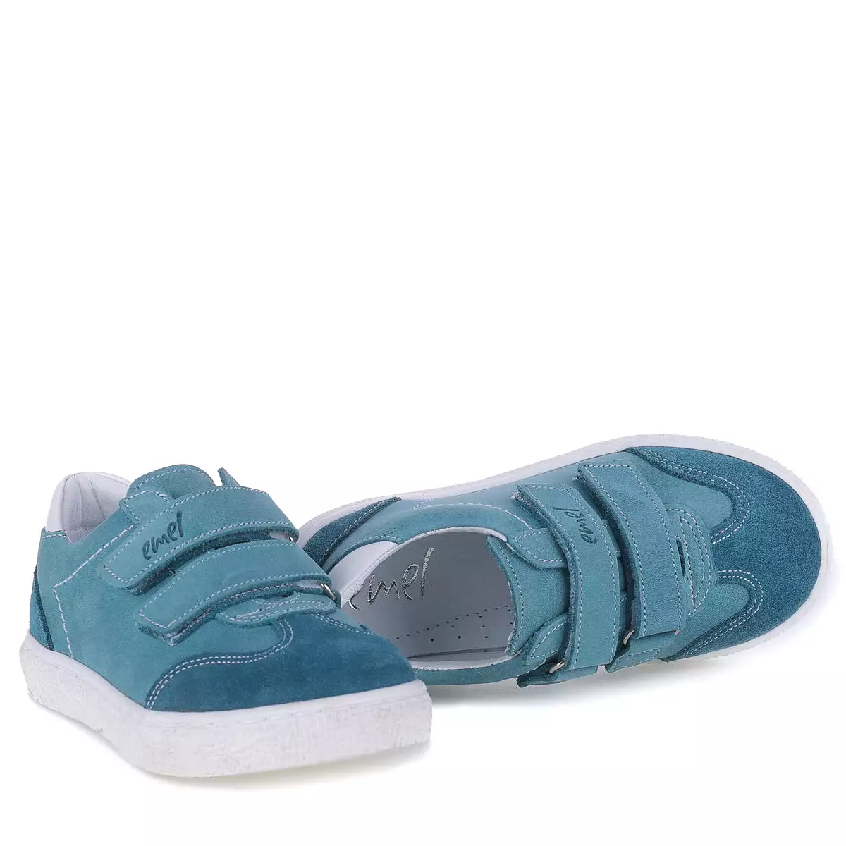 Velcro sneakers blue - 2708D-4