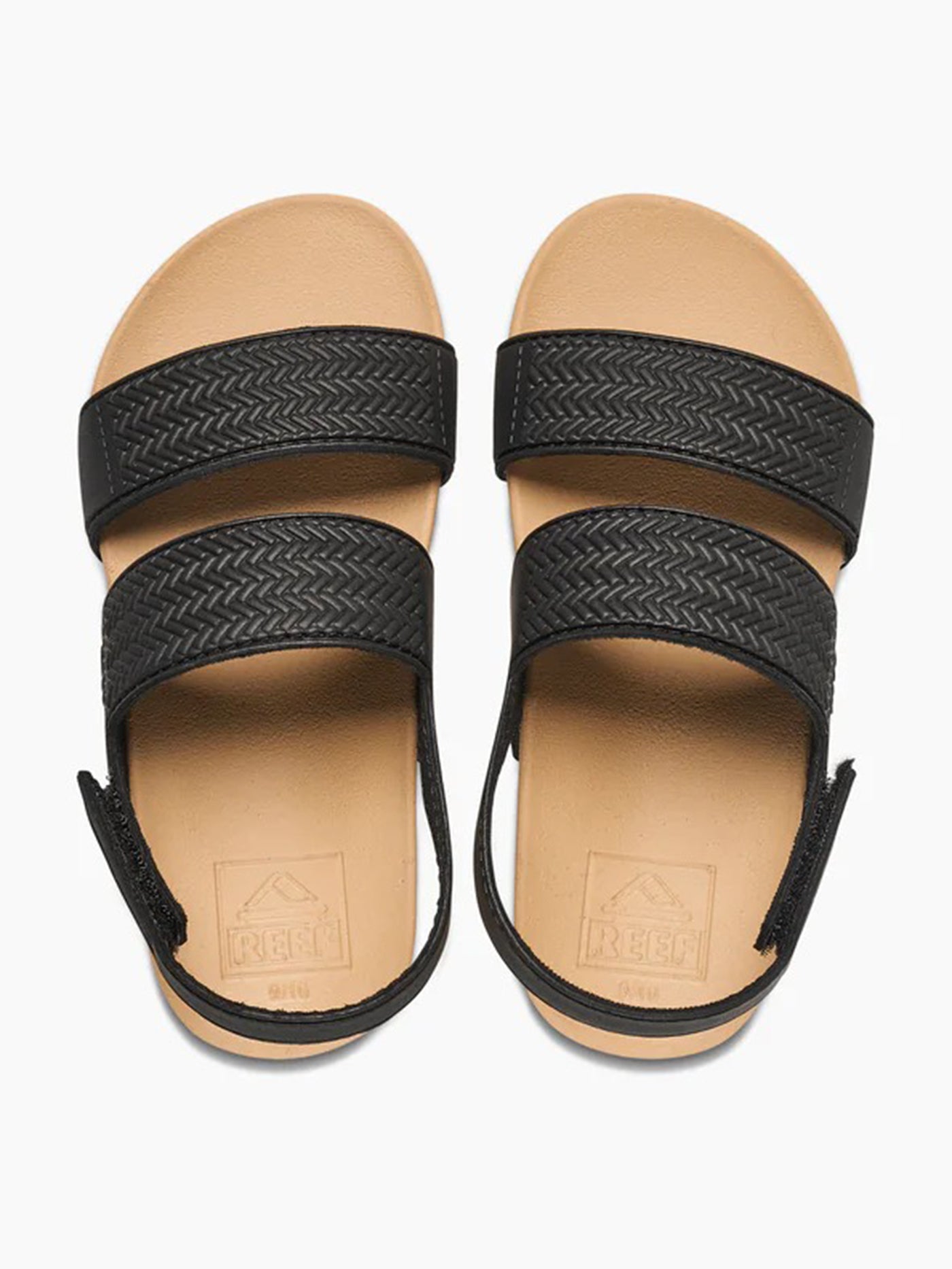 Water Vista Black/Tan Sandals Kids