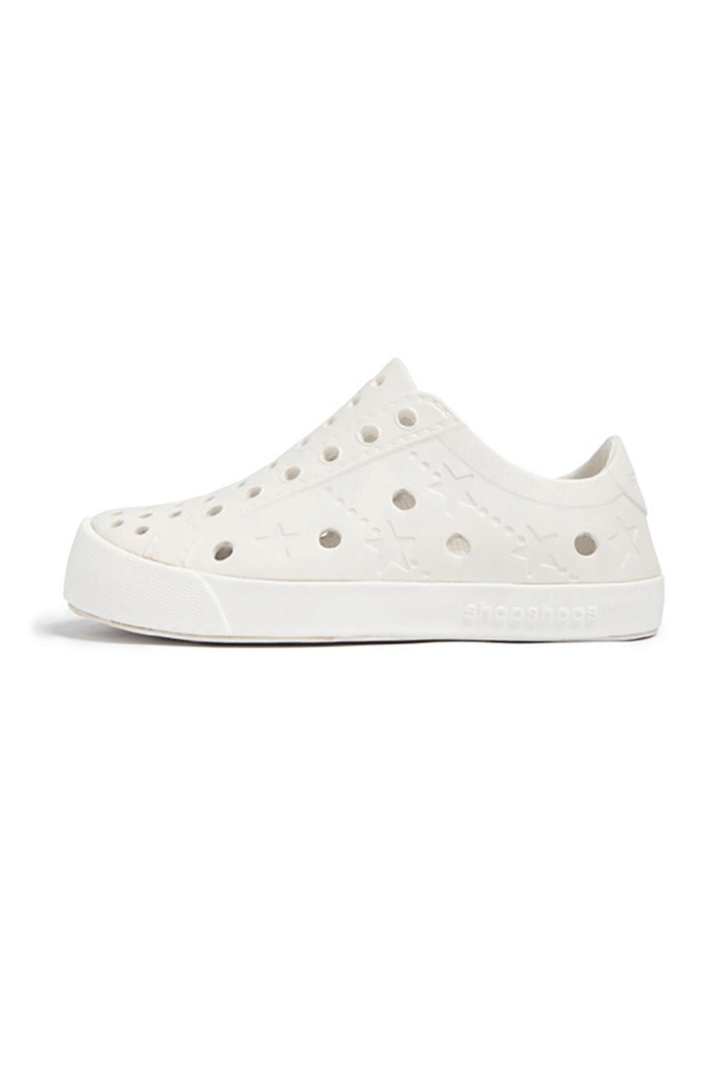 Waterproof White Kids Sneaker