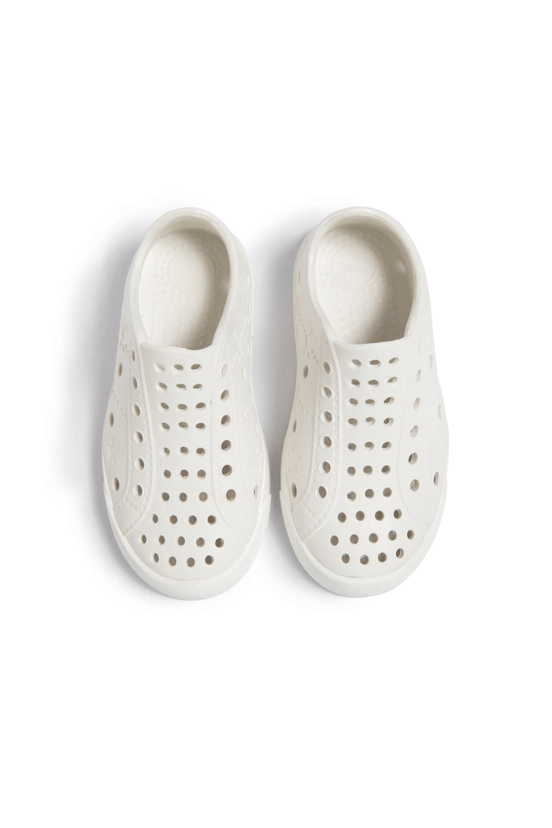 Waterproof White Kids Sneaker