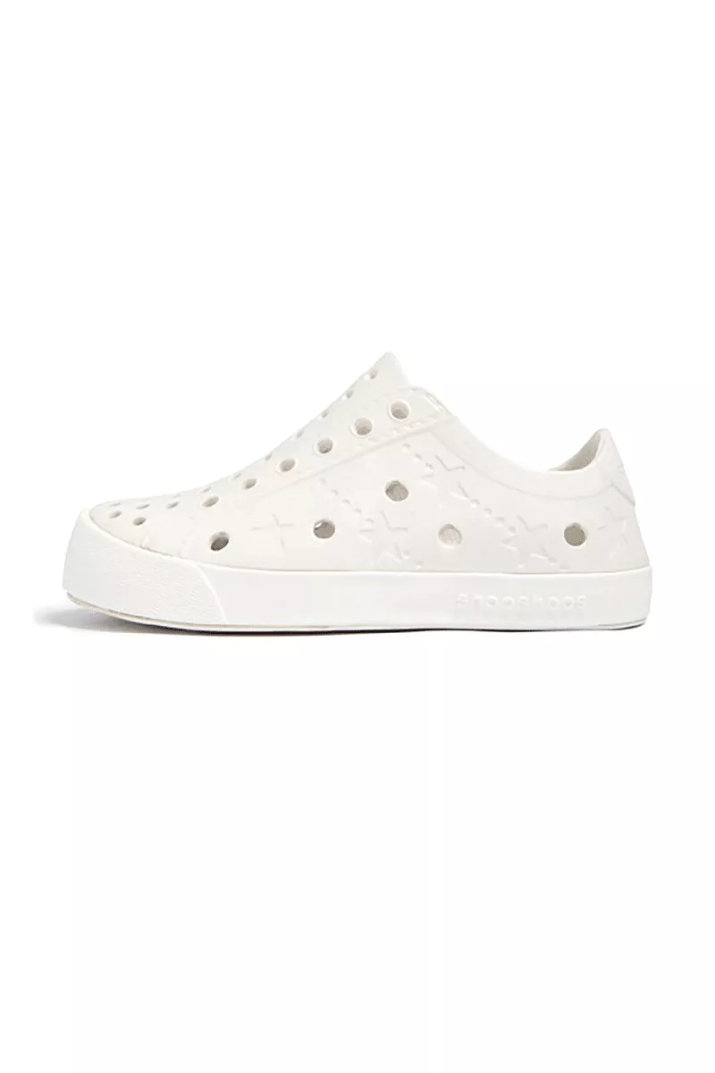 Waterproof White Kids Sneaker