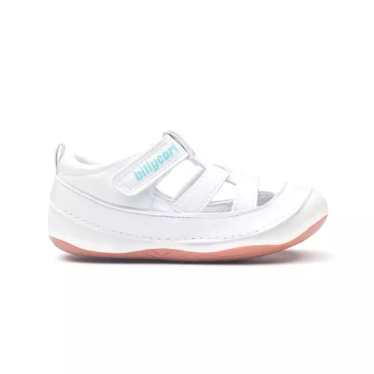 White baby and toddler girls sandals by LANE