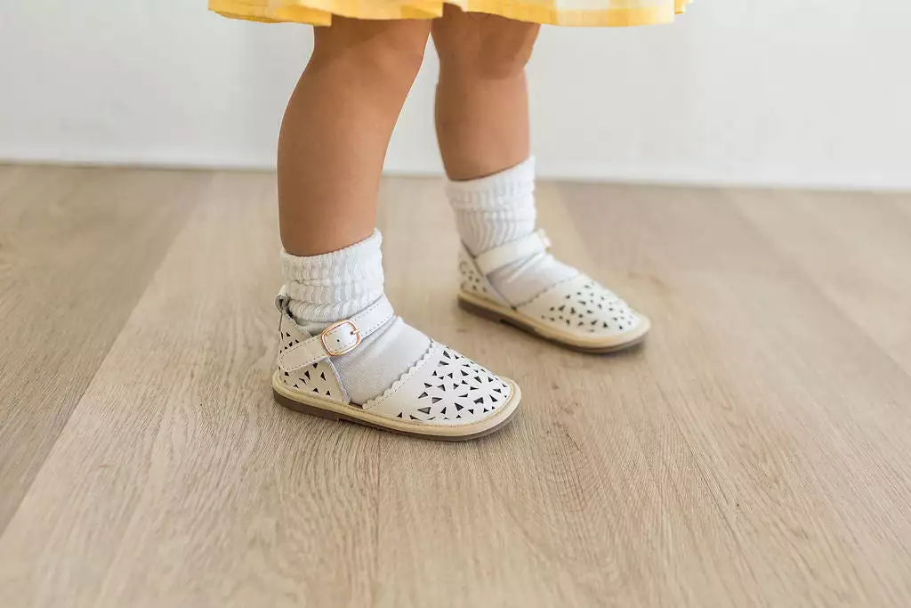 White Baby, Toddler, and Girls Sandals