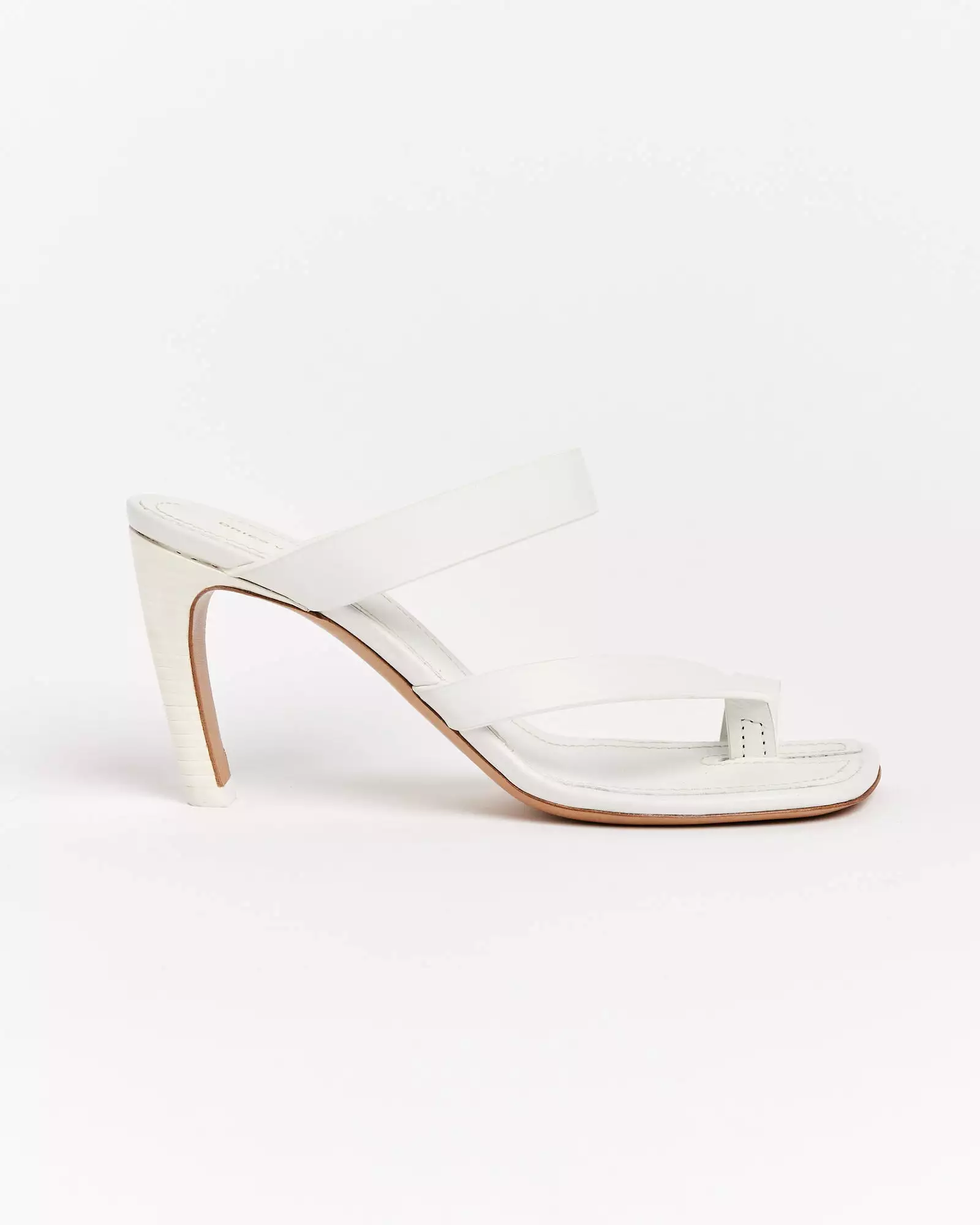 White Heeled Sandals