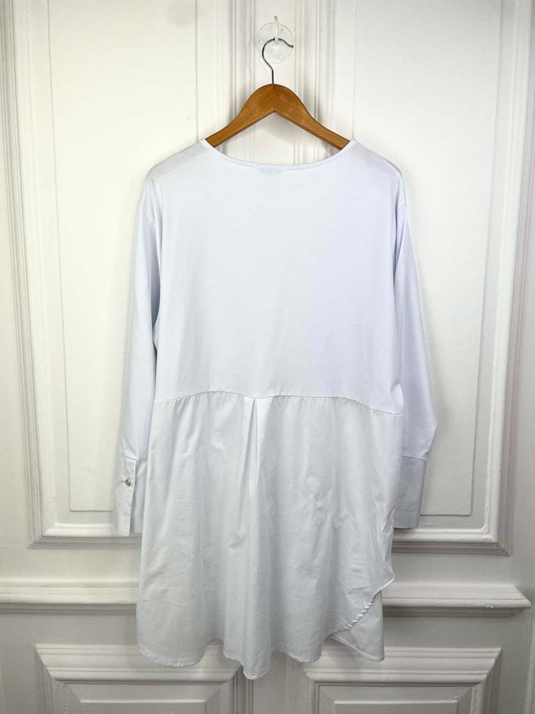 White Jersey Layering Tunic is the result you are looking for.