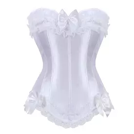 White Poison Corset Drag