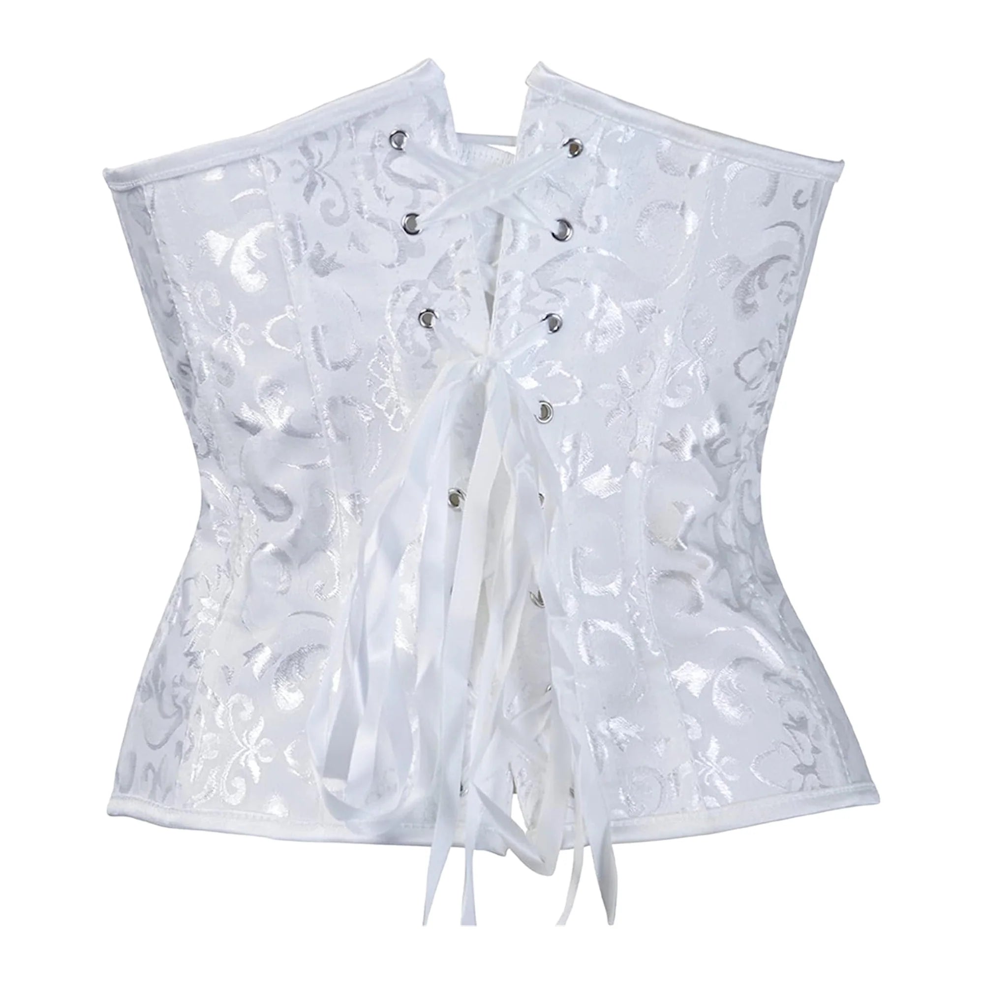 White Spring Corset Drag