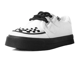 White TUKskin 2-Ring Creeper Toddler Sneaker - Best Price & Free Shipping