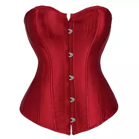 Wine Red Corset Drag Tina