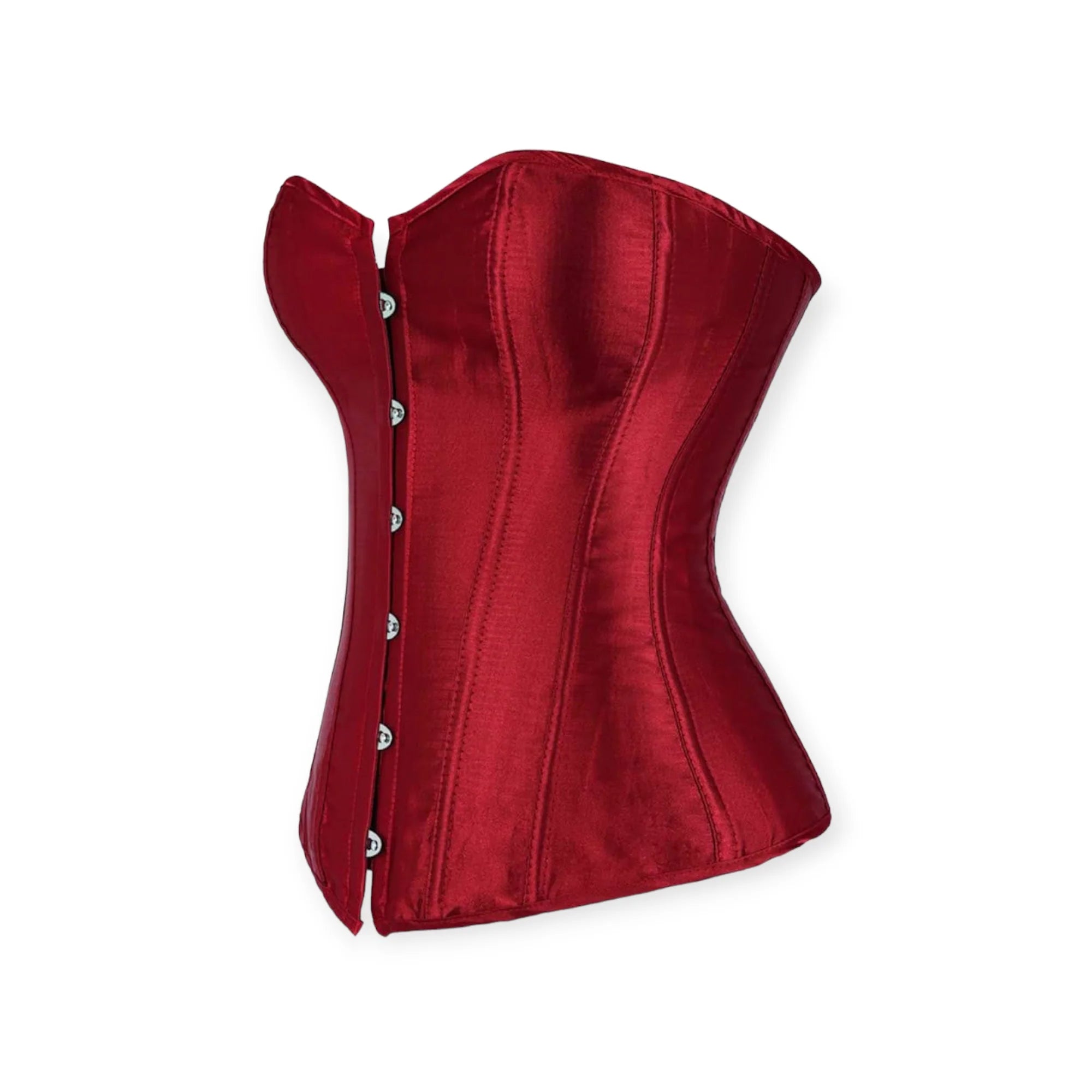 Wine Red Corset Drag Tina