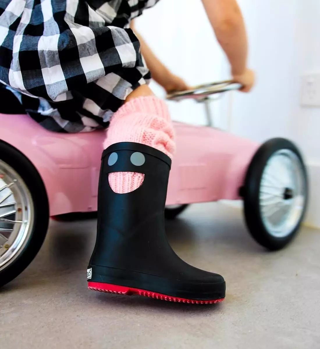 Wistiti Black Rain Boot - Boxbo - Girls & Boys