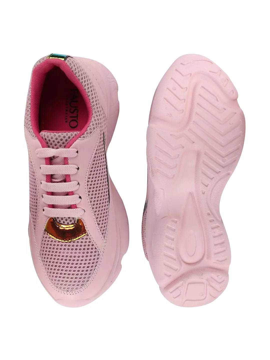 Women Pink Running Shoes