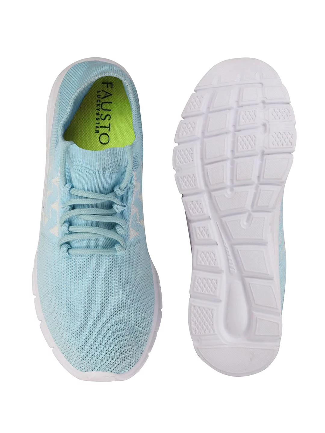 Women Sky Blue Running Shoes