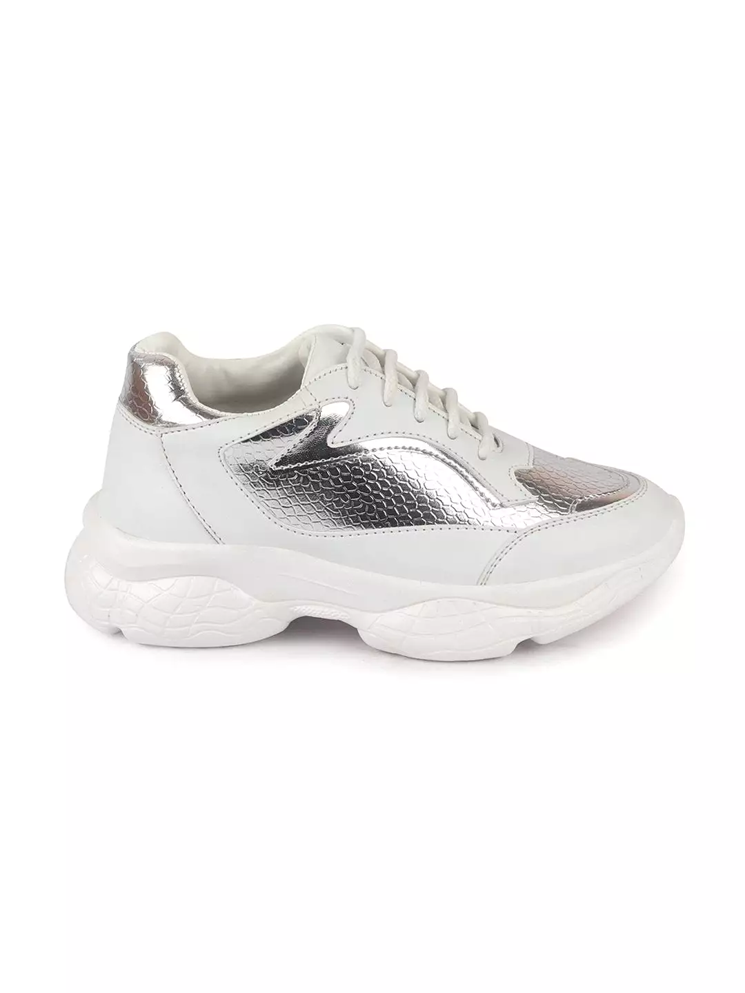 Women White Running Shoes