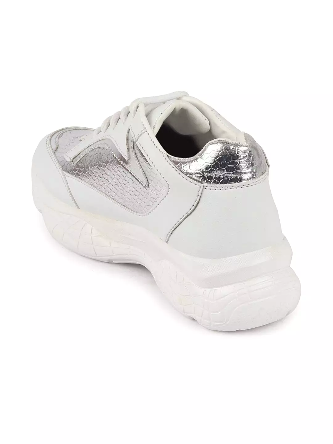 Women White Running Shoes