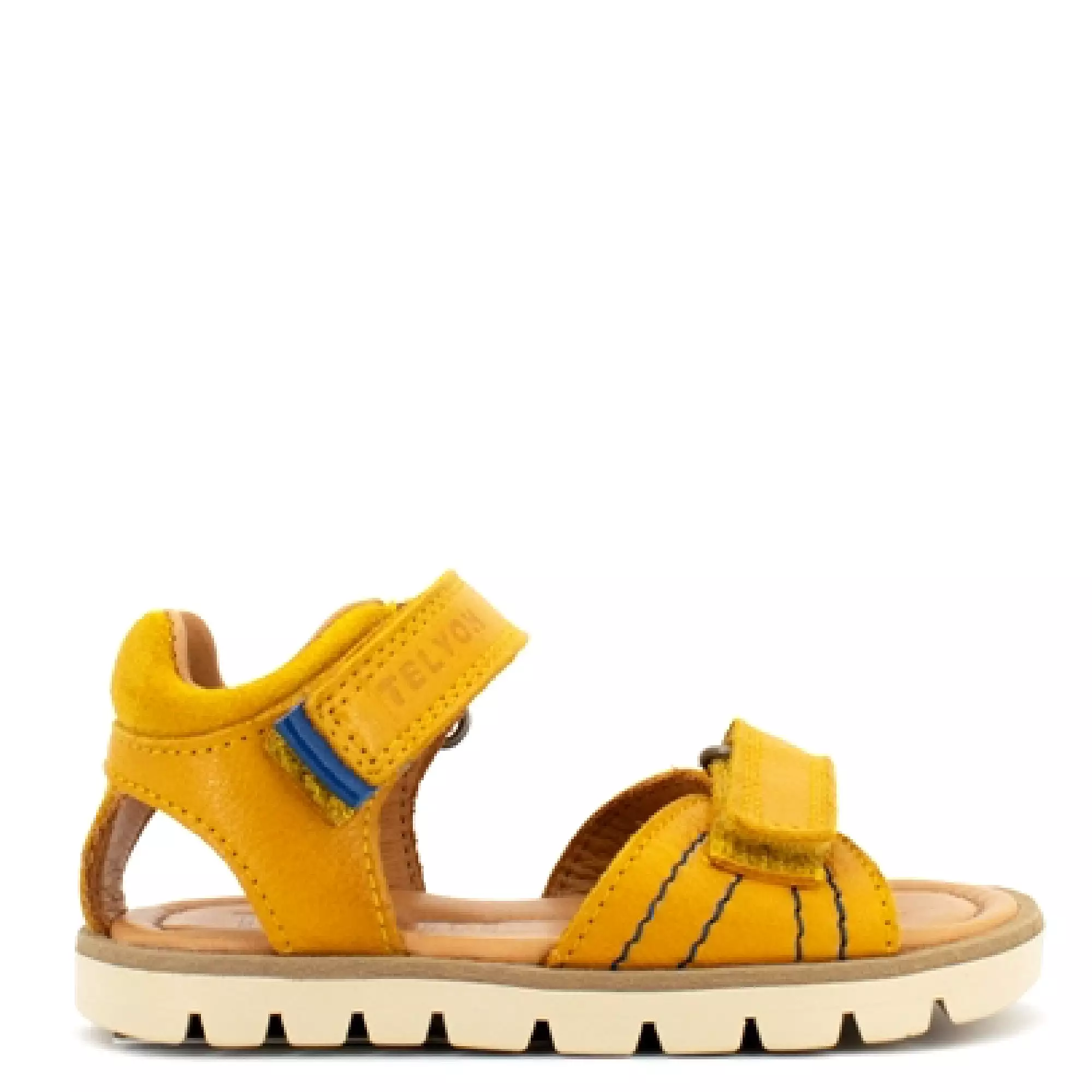 Yellow Velcro sandals