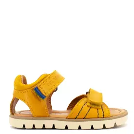 Yellow Velcro sandals