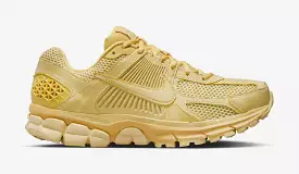 Zoom Vomero 5 Women's Running Shoes in Saturn Gold and Lemon Wash.